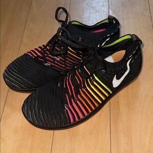 Nike Free Black Knit Sneakers